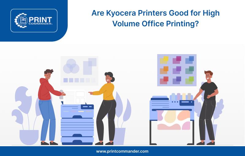 Kyocera Printers Good for High-Volume Office Printing